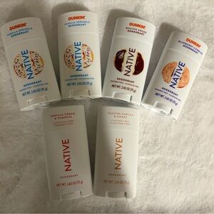 NWT Native Deodorant Variety Pack Set of 6!